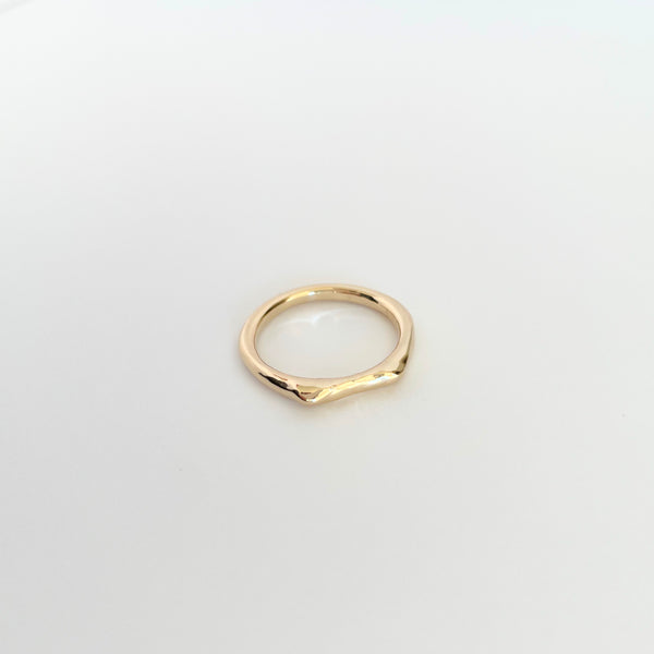 Gold ring Terra collection