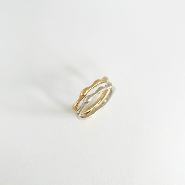 Gold ring Terra Collection