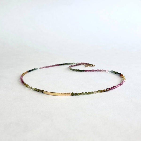 Tourmaline wrap bracelet