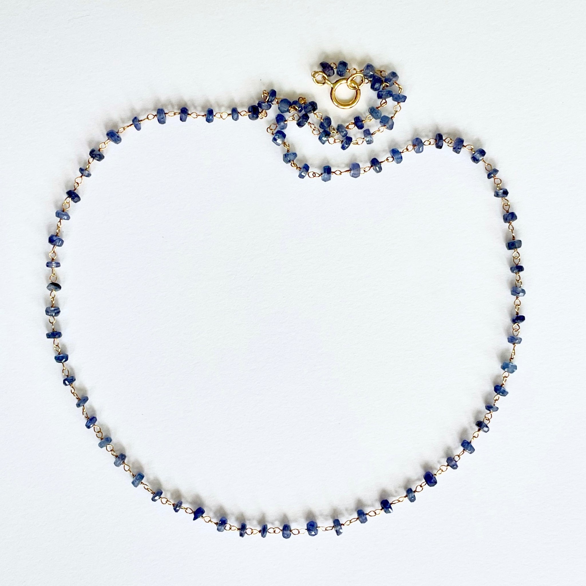 Sapphire necklace