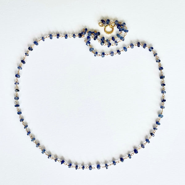 Sapphire necklace