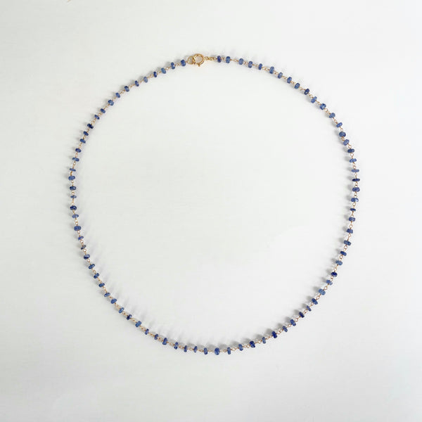 Sapphire necklace