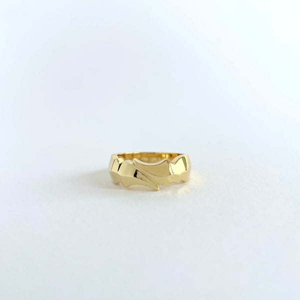 Gold friendship ring