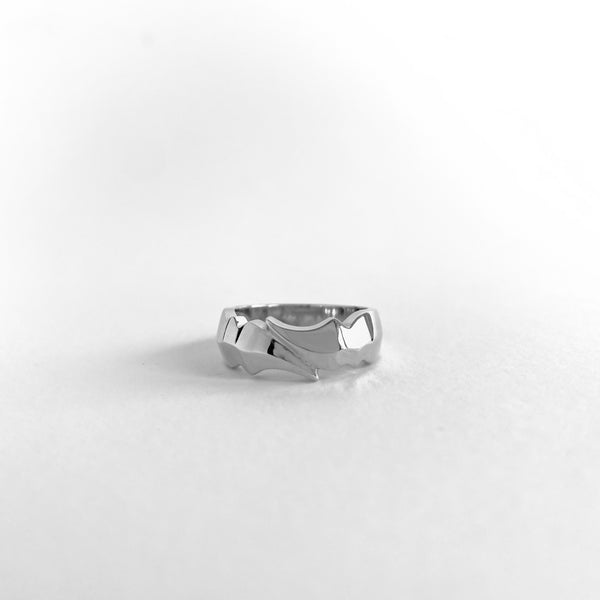 Silver friendship ring