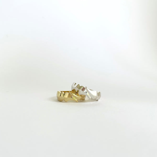 Gold friendship ring