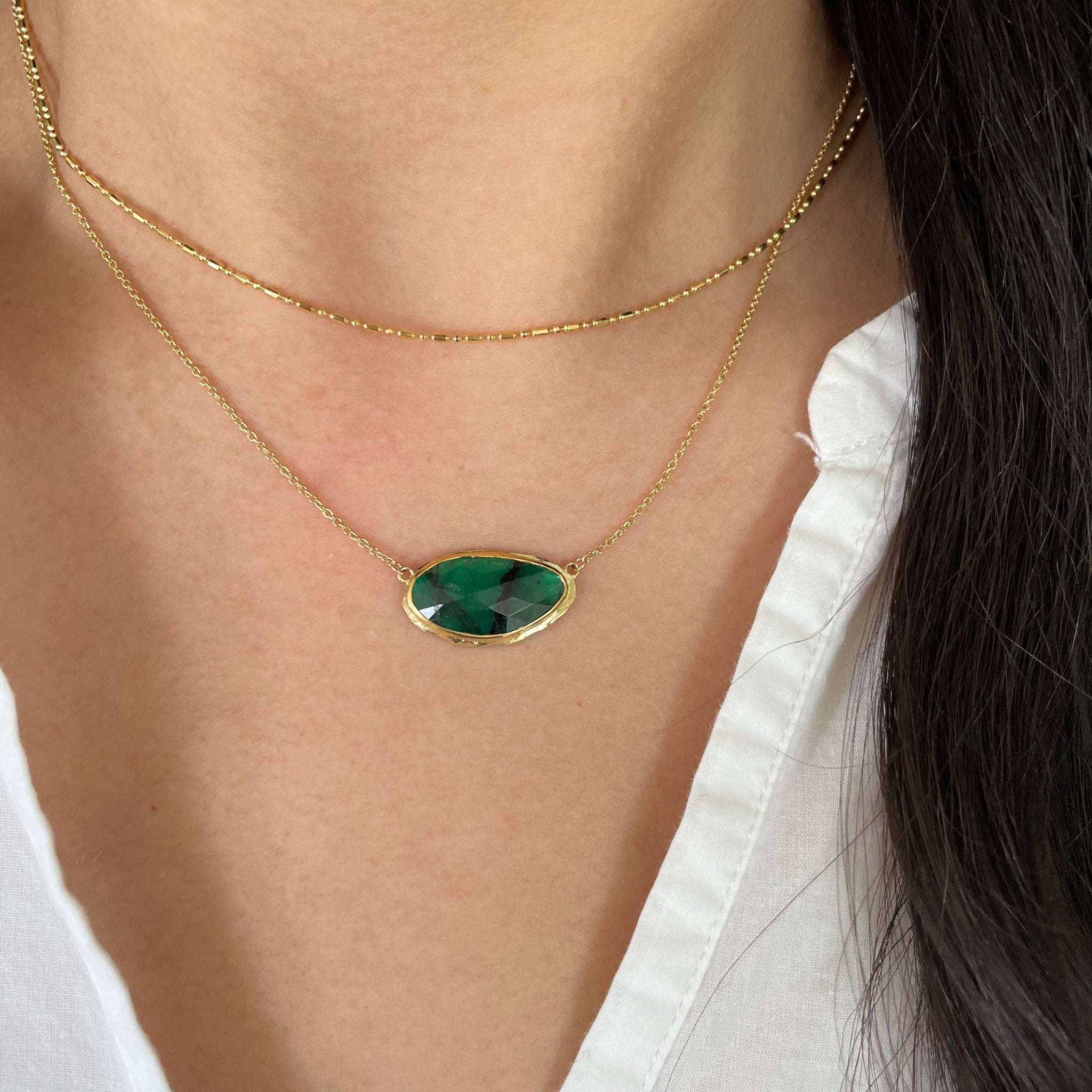 Emerald necklace